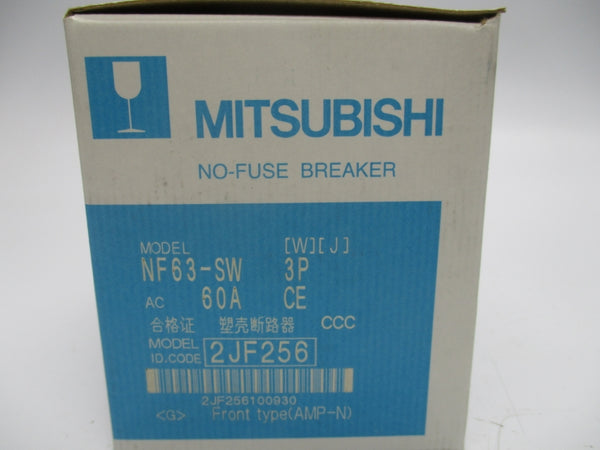 MITSUBISHI NF63-SW 220VAC 60A 3P NSMP