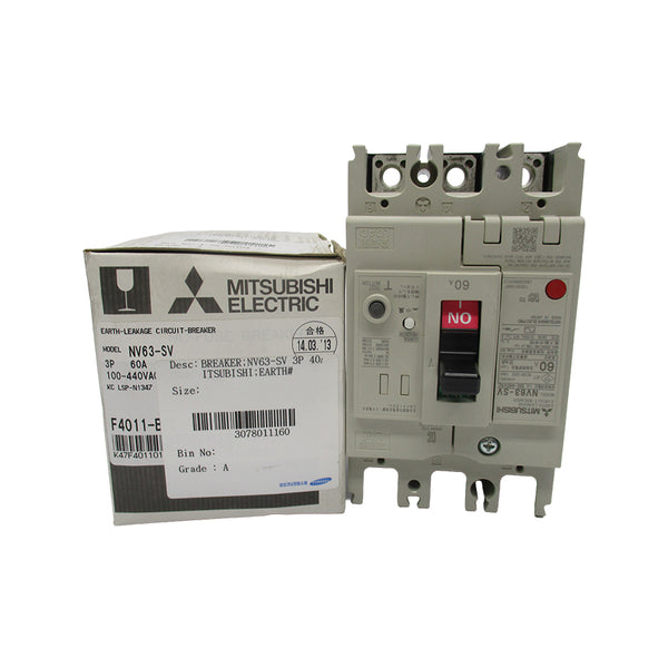MITSUBISHI NV63-SV 100-440VAC 60A NSMP