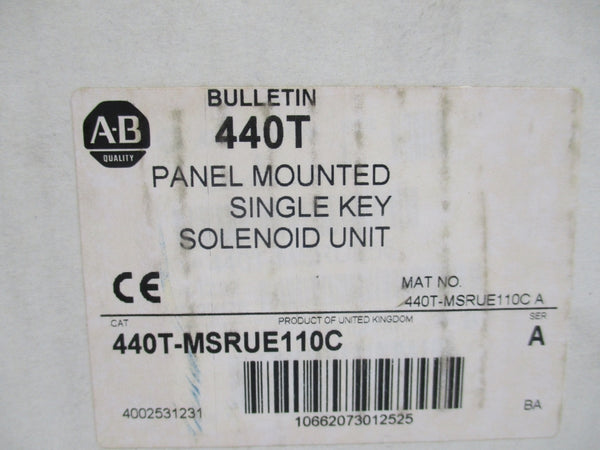 INDUSTRIAL SPARE PART 440T-MSRUE110C SER. A (WH) NSMP