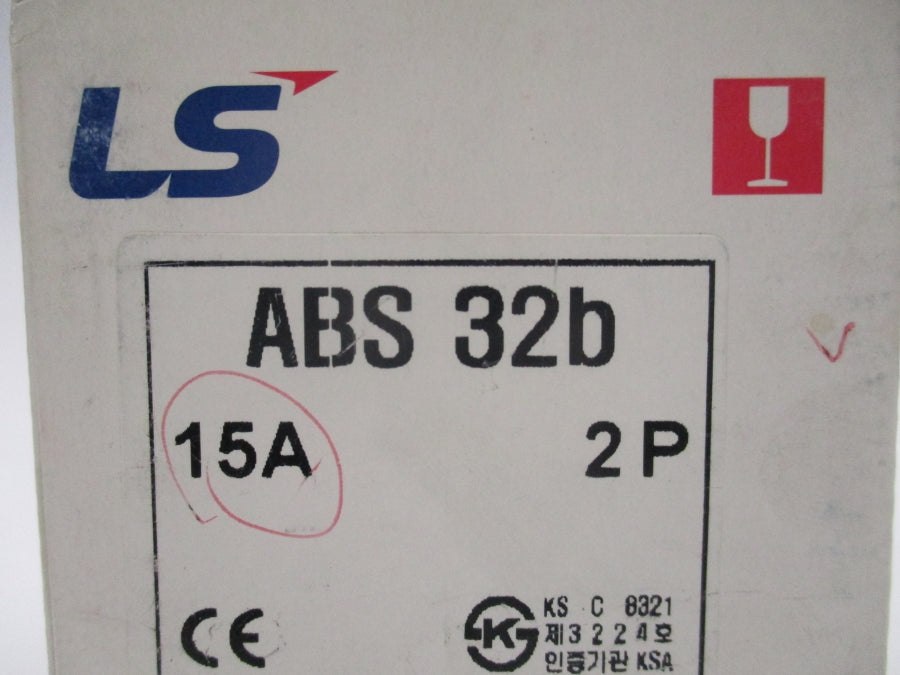 LS ABS32B 600VAC 15A 2P NSMP