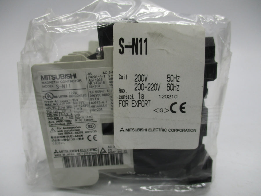 MITSUBISHI S-N11 200-220/200V 1A NSMP