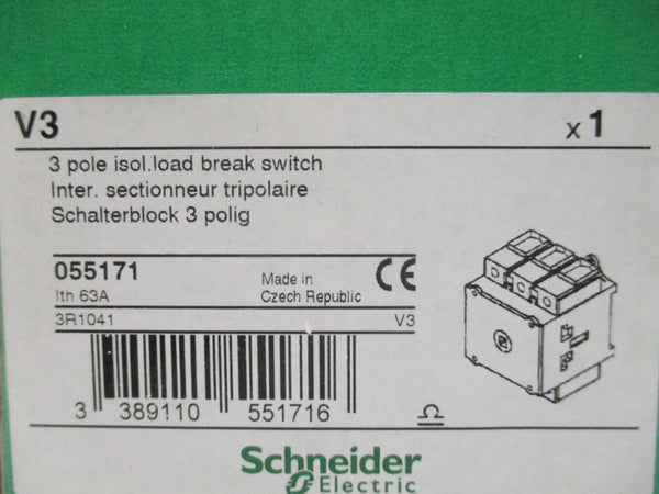 SCHNEIDER ELECTRIC V3 690V 63A NSMP