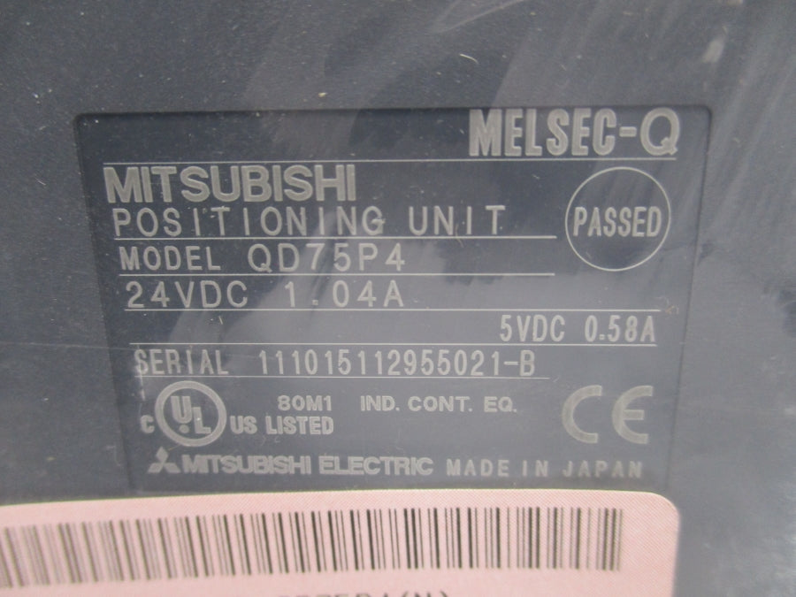 MITSUBISHI QD75P4 24VDC 1.04A NSNP