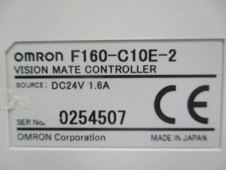 OMRON F160-C10E-2 24VDC 1.6A NSNP