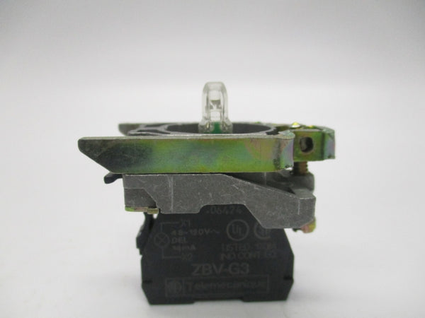 TELEMECANIQUE XB4BVG3 120V NSMP
