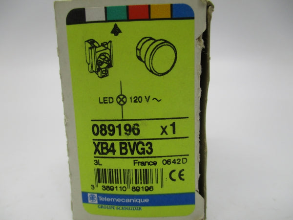 TELEMECANIQUE XB4BVG3 120V NSMP