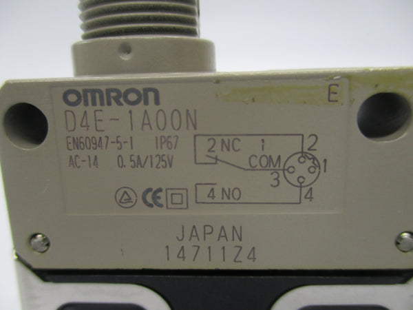 OMRON D4E-1A00N 125V 0.5A NSNP