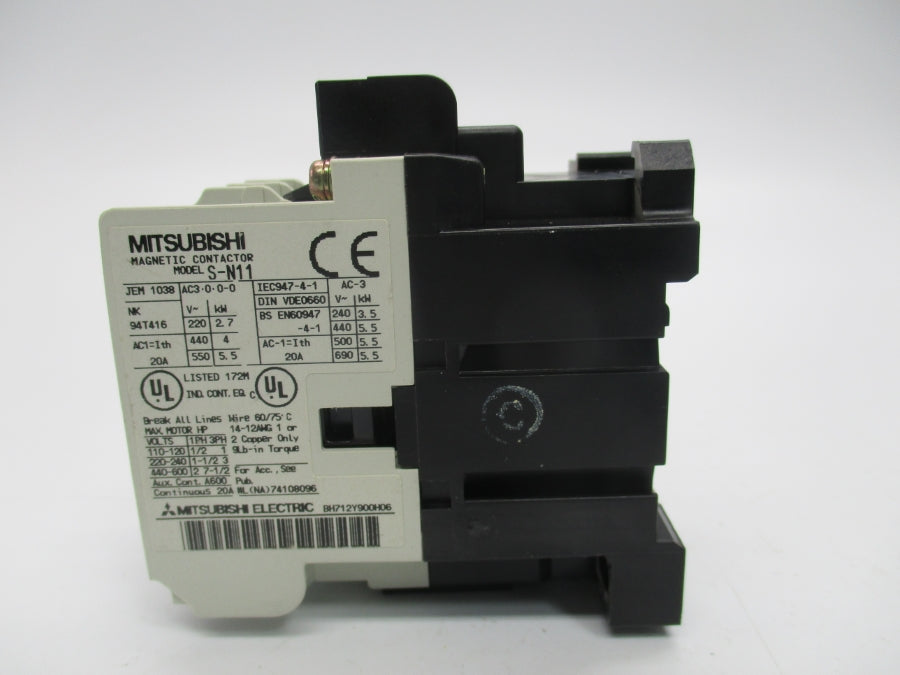 MITSUBISHI S-N11 200-220/200V 20A NSNP