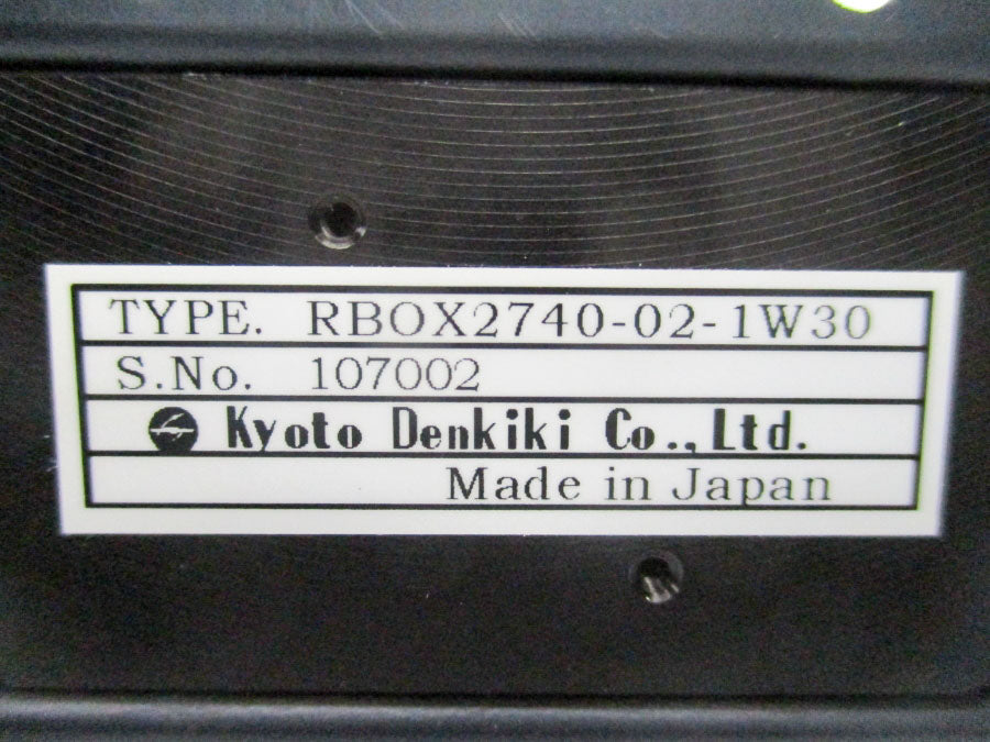 KYOTO DENKIKI RBOX2740-02-1W30 NSNP