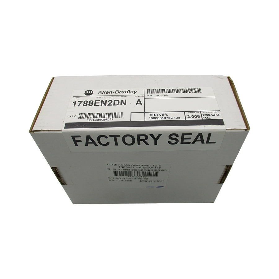 INDUSTRIAL SPARE PART 1788-EN2DN SER. A F/W 2.006 DATE: 2009 NSFS