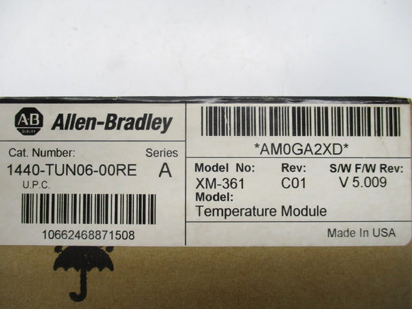 INDUSTRIAL SPARE PART 1440-TUN06-00RE XM-361 SER. A F/W V5.009 (BR/WH) NSFS