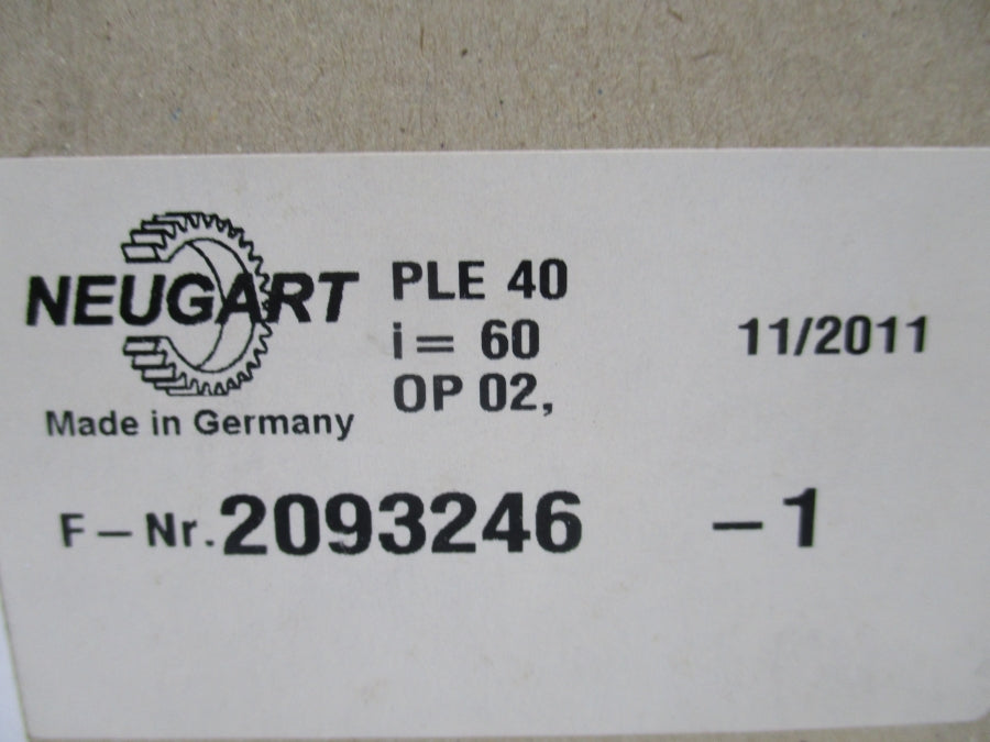 NEUGART PLE40 NSMP