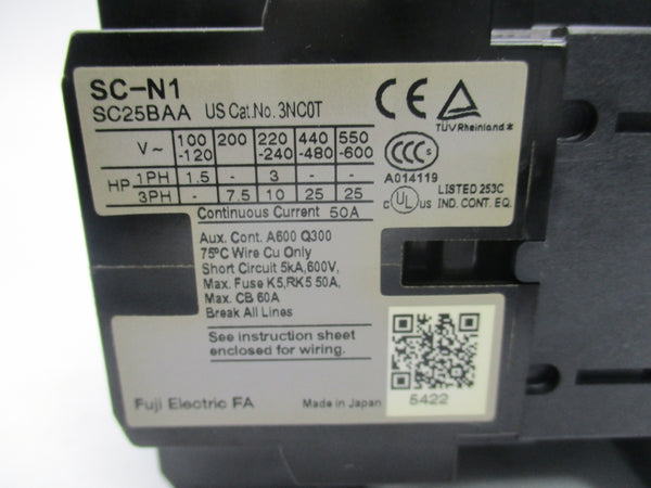 FUJI SC-N1 220-240V 50A NSNP