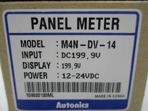 AUTONICS M4N-DV-14 12-24VDC NSMP