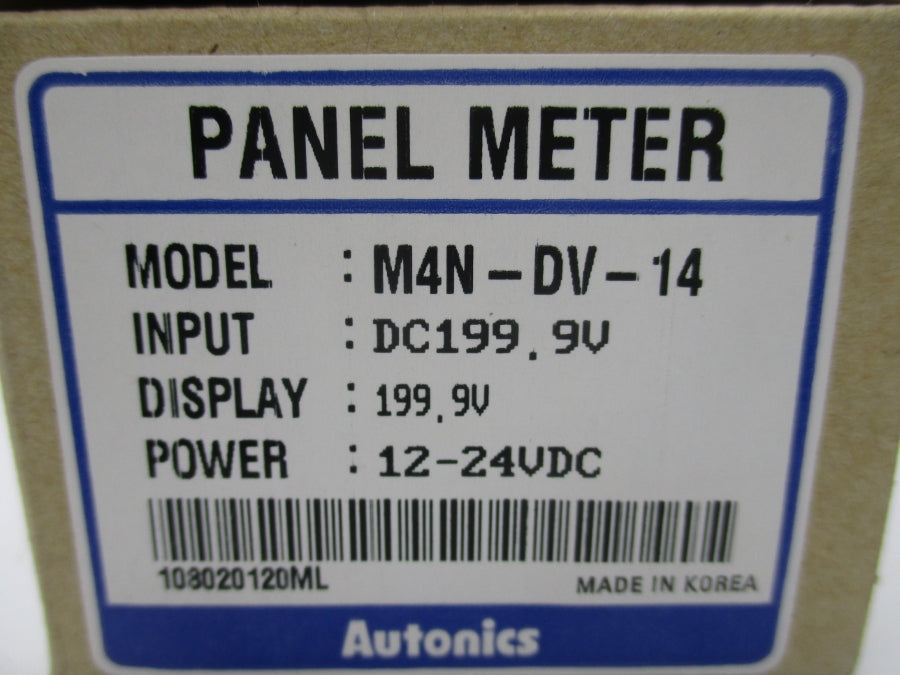 AUTONICS M4N-DV-14 12-24VDC NSMP