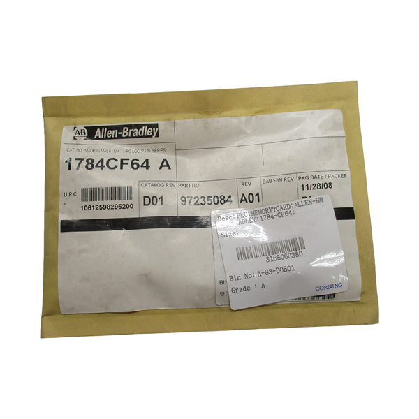 INDUSTRIAL SPARE PART 1784-CF64 SER. A REV. D01 DATE: 2008 NSFS