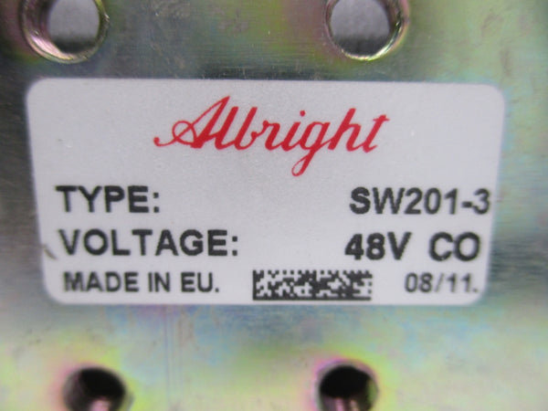 ALBRIGHT SW201-3 48V NSNP