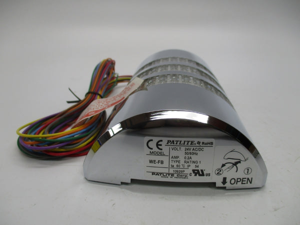 PATLITE WE-302FB-RYG 24VAC/DC 0.2A NSMP