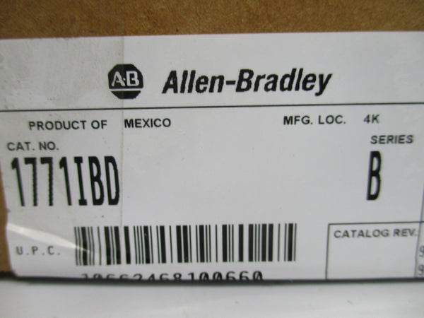 INDUSTRIAL SPARE PART 1771-IBD SER. B NSFS