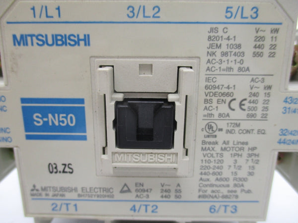 MITSUBISHI S-N50 100-127V NSNP