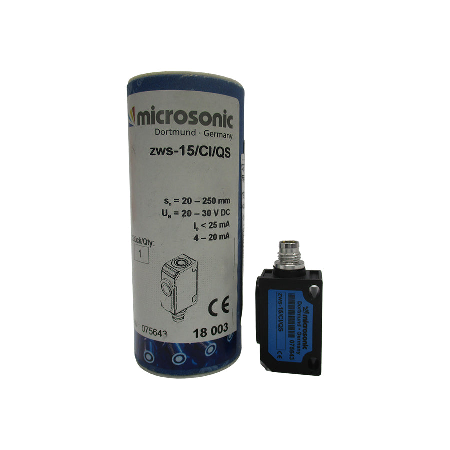MICROSONIC ZWS-15/CI/QS 20-30VDC NSMP