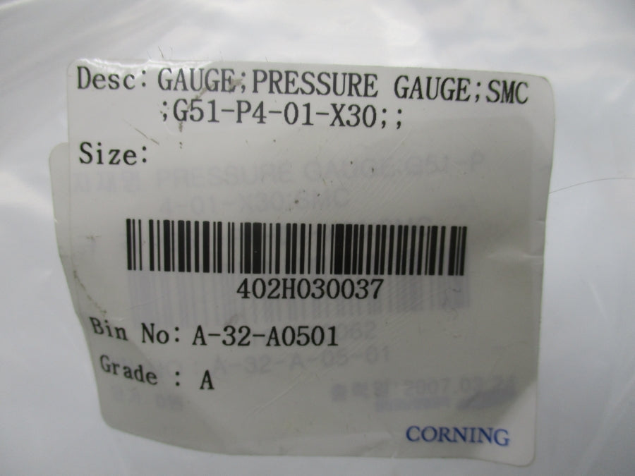 SMC G51-P4-01-X30 NSNP