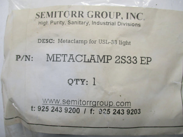 SEMITORR METACLAMP 2S33 2" NSMP