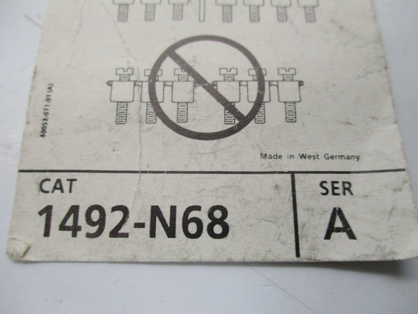 INDUSTRIAL SPARE PART 1492-N68 SER. A (PKG OF 10) NSNP