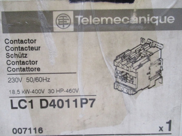TELEMECANIQUE LC1D4011P7 230V NSMP