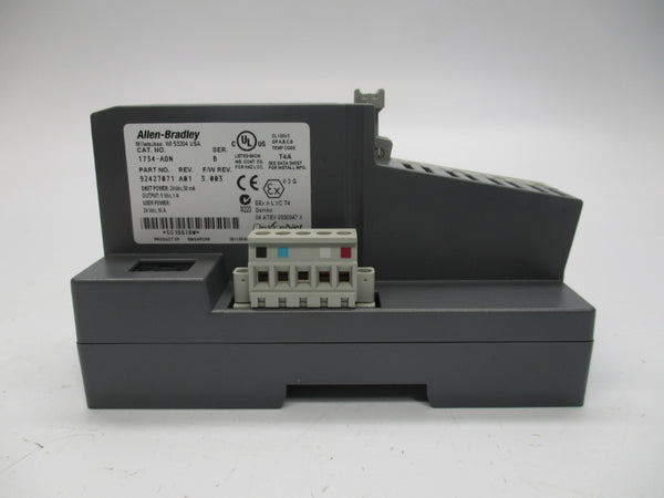 INDUSTRIAL SPARE PART 1734-ADN SER. B REV. A01 F/W  3.003 24VDC 10A NSMP