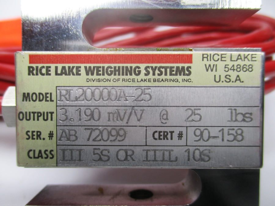 RICE LAKE RL20000A-25 NSNP