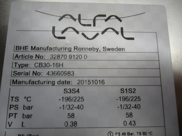 INDUSTRIAL SPARE PART CB30-16H NSNP