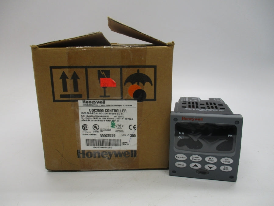 HONEYWELL UDC2500 DC2500-E0-0L00-200-10000-E0-0 90-250VAC NSMP