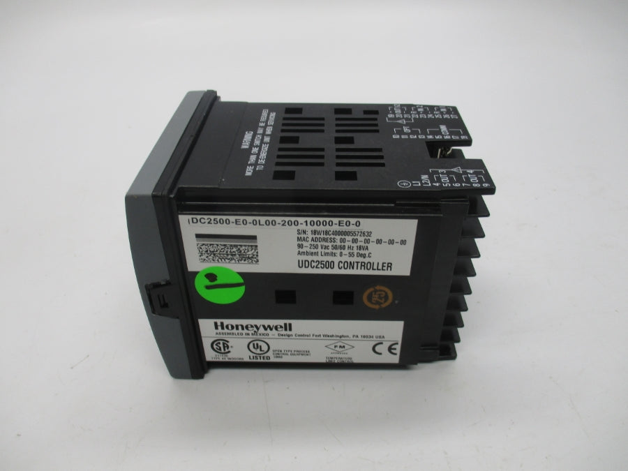 HONEYWELL UDC2500 DC2500-E0-0L00-200-10000-E0-0 90-250VAC NSMP