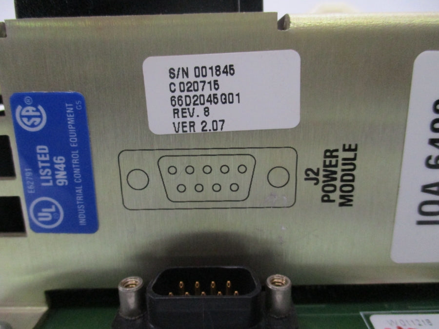 CUTLER HAMMER 66D2045Q01 REV. 8 VER 2.07 UNMP