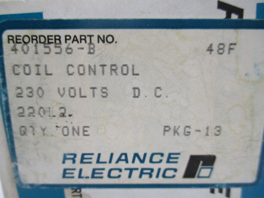 RELIANCE ELECTRIC 401556-B 230VDC NSMP