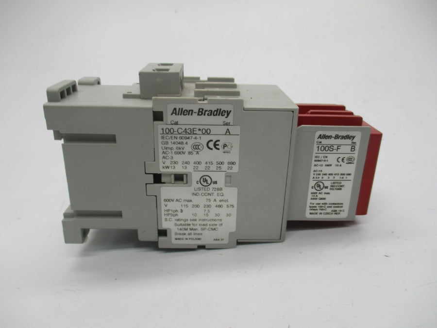 INDUSTRIAL SPARE PART 100S-C43EJ22C SER. A 24VDC NSNP