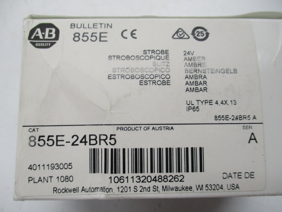 INDUSTRIAL SPARE PART 855E-24BR5 SER. A 24VAC/DC (WH) NSMP