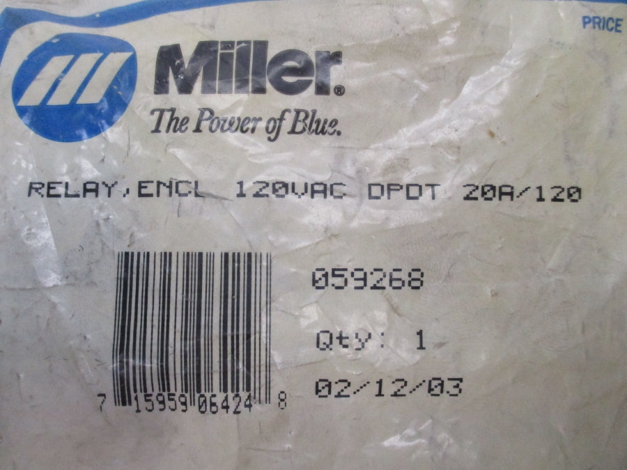 MILLER 059268 120VAC 20A NSMP