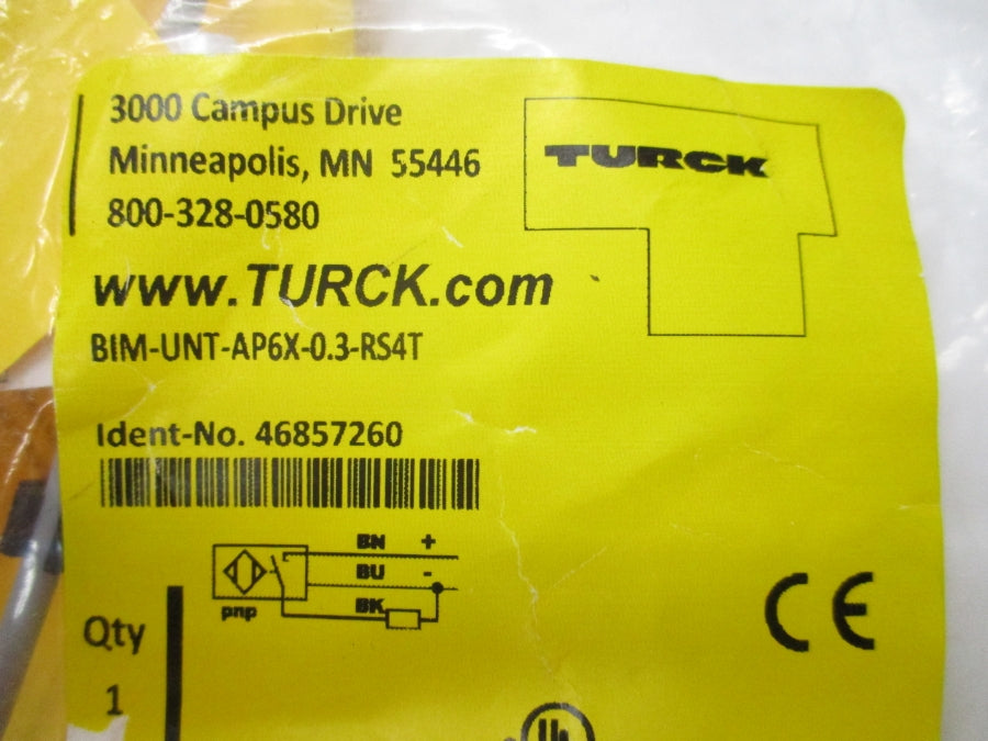 TURCK BIM-UNT-AP6X-0.3-RS4T 46857260 10-30VDC NSMP