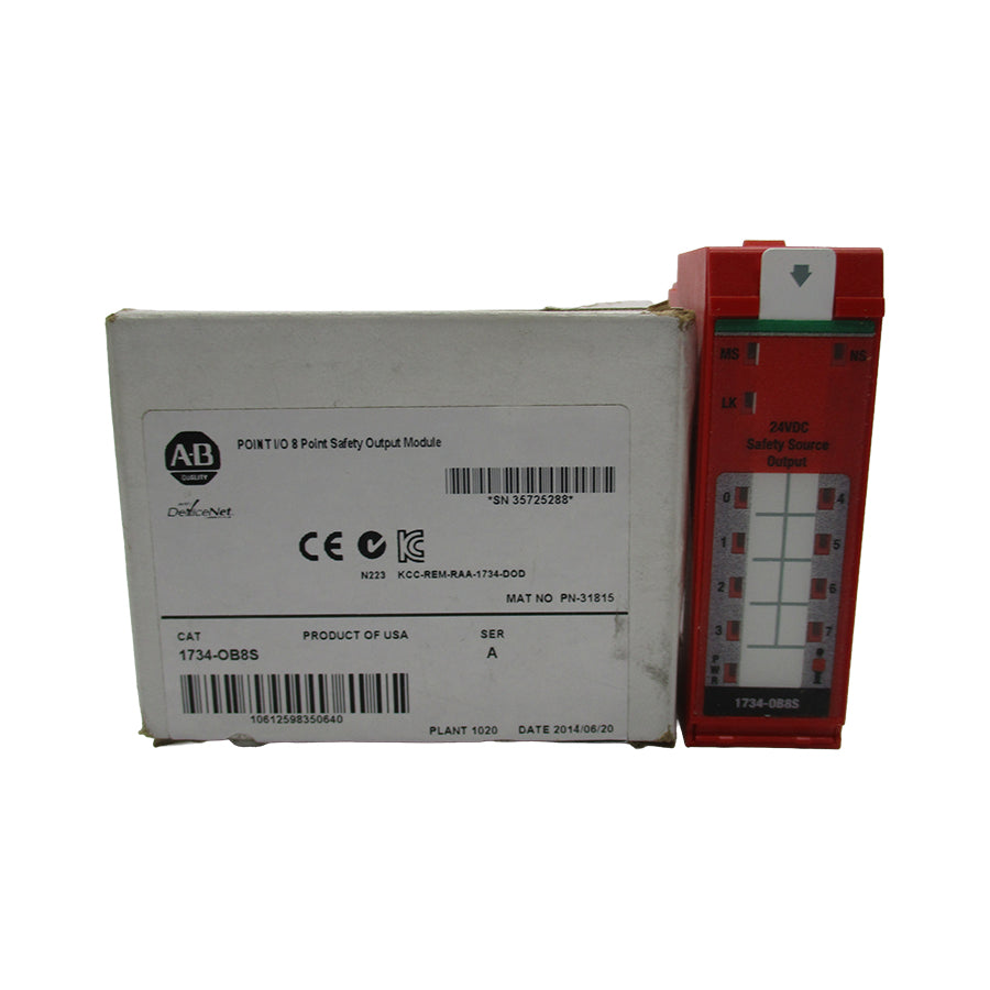 INDUSTRIAL SPARE PART 1734-OB8S SER. A 24VDC 1A NSMP