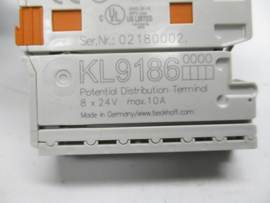 BECKOFF KL9186 24V 10A NSMP