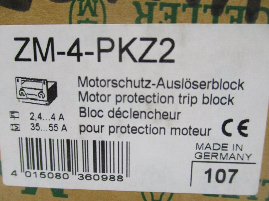 KLOCKNER MOELLER ZM-4-PKZ2 575V 35-55A NSMP