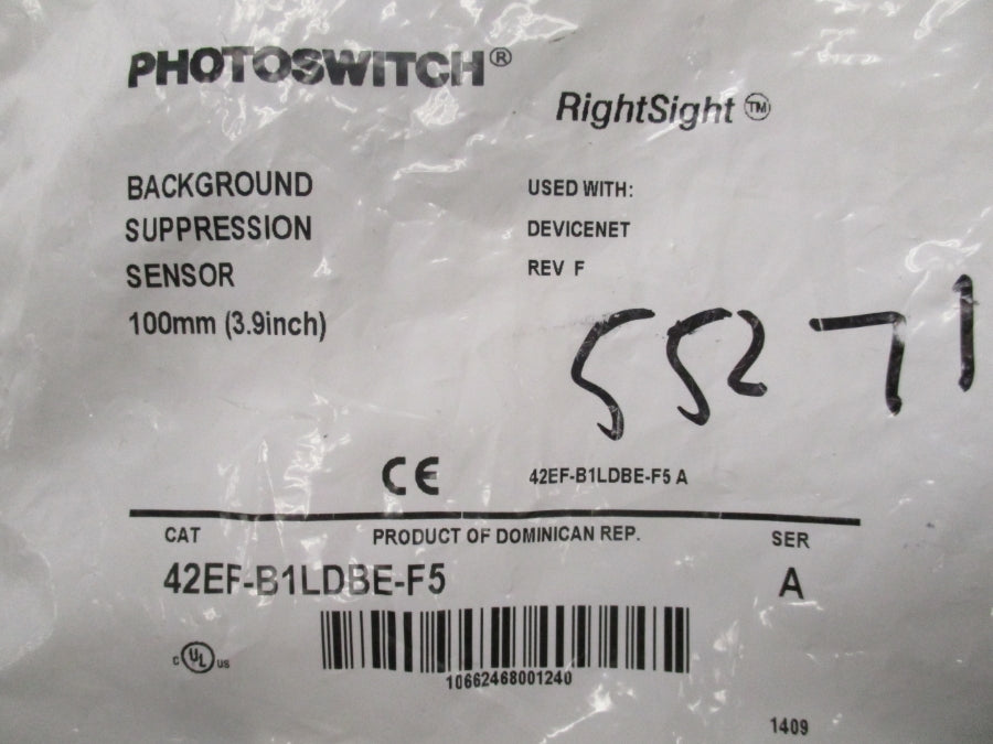 INDUSTRIAL SPARE PART 42EF-B1LDBE-F5 SER. A REV. F NSMP