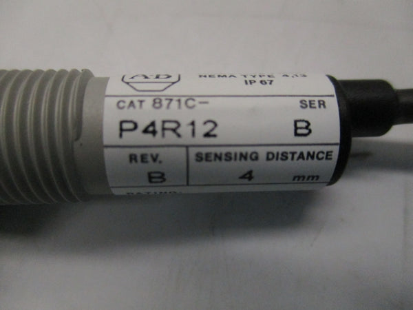 ALLEN BRADLEY 871C-P4R12 SER.B 10-30VDC NSNP