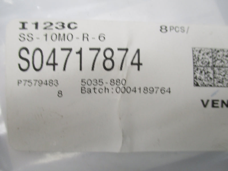 SWAFELOK SS-10M0-R-6 (PKG OF 8) NSMP