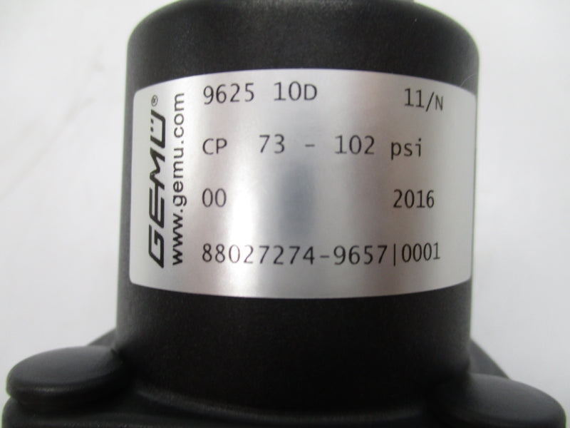 GEMU 962510D11/N 73-102PSI NSNP