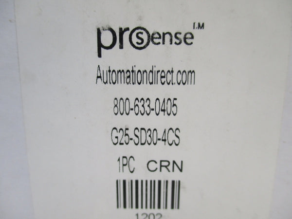 PROSENSE G25-SD30-4CS 30-210PSI NSMP