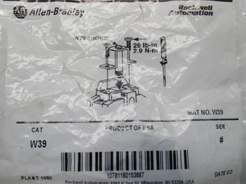 ALLEN BRADLEY W39 NSMP