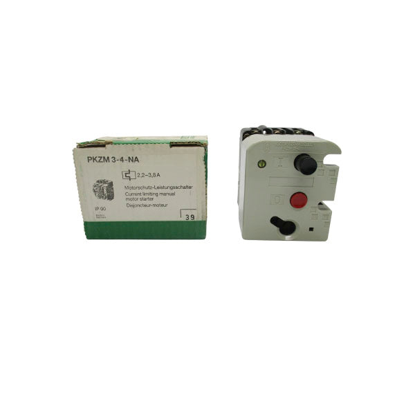KLONCKNER-MOLLER PKZM3-4-NA 600VAC 2.2-3.8A NSMP